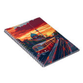 Carnet Berlin Twilight : Symphonie Skyline en teintes vio (Côté Droit)