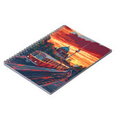 Carnet Berlin Twilight : Symphonie Skyline en teintes vio (Côté gauche)