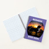 Carnet Bernese et le soleil levant pour Bernese Dog Mom (Intérieur)