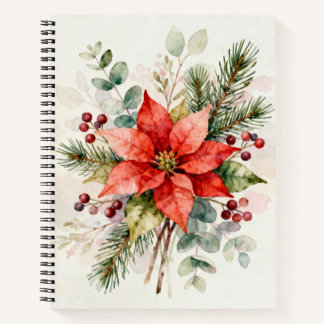 Carnet Berries Watercolor Floral Notebook