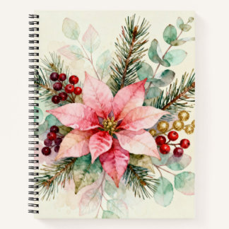Carnet Berries Watercolor Floral Notebook