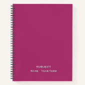 Carnet Berry (Devant)