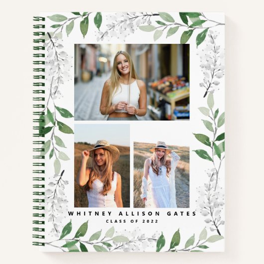 Carnet Berry Framed Gallery Graduate Guest Book (Devant)
