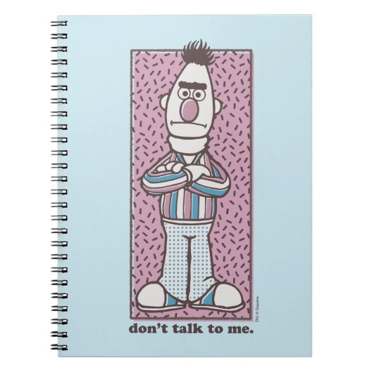 Carnet Bert | Don't Talk to Me (Devant)