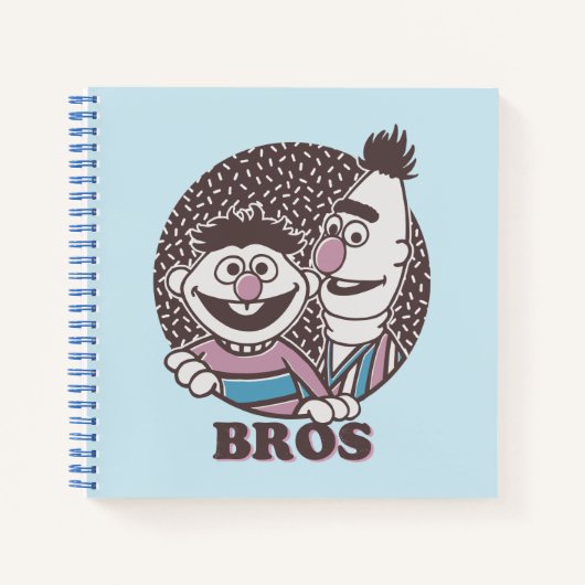 Carnet Bert & Ernie | Bros (Devant)