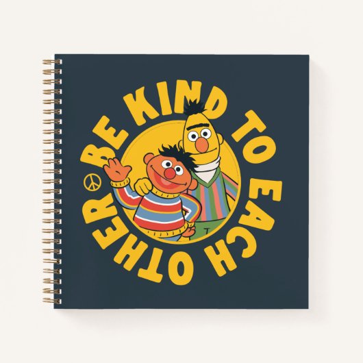 Carnet Bert et Ernie | Être gentil les uns envers les aut (Devant)