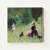 Carnet Berthe Morisot - Dans un parc (Dos)