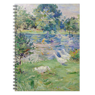 Carnet Berthe Morisot - Fille en bateau avec oie