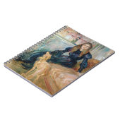 Carnet Berthe Morisot - Julie et son Greyhound Laerte (Côté gauche)