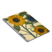 Carnet Besler : Tournesol (Côté Droit)