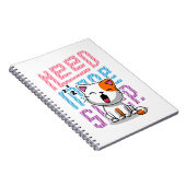 Carnet Besoin de plus de sommeil | Funny Cat expression d (Côté Droit)