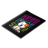Carnet Besoin de plus de sommeil | Funny Cat expression d (Côté gauche)