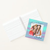 Carnet Besoins, do-it-yourself Noms & Photo, Agate Turquo (Intérieur)