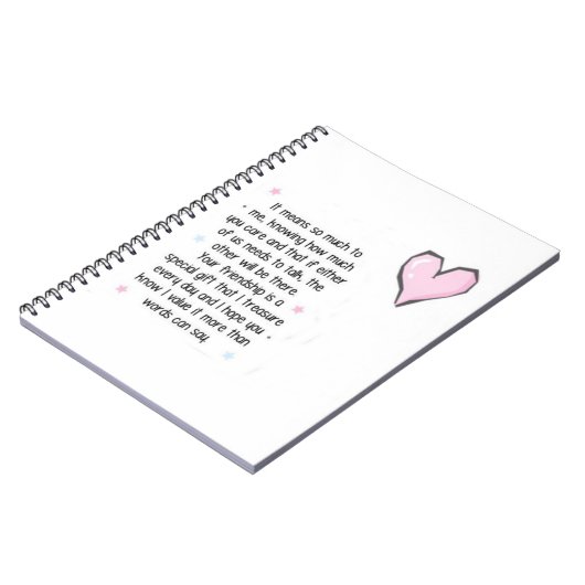 CARNET ***BEST AMI'S*** PHOTO NOTEBOOK (Côté gauche)