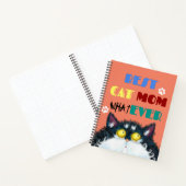 Carnet Best Cat Mom Ever grumpy cat drôle de texte dessin (Intérieur)