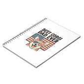 Carnet Best Corgi Dad Ever Patriotic Vintage Dog Shirt_1 (Côté gauche)