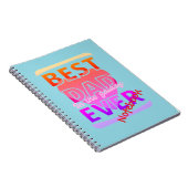 Carnet Best Dad in the galaxy ever (Côté Droit)