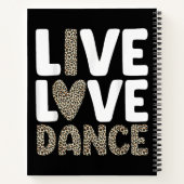 Carnet Best Dance Art Pour Hommes Femmes Filles Garçons D (Dos)