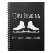 Carnet Best Gifts For Figure Skaters Skating Winter Sport (Devant)