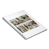 Carnet Best Grandma Ever Photo Collage – Gift with Hearts (Côté Droit)