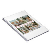 Carnet Best Grandma Ever Photo Collage – Gift with Hearts (Côté Droit)