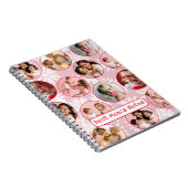 Carnet Best Mom’s Notes | Pink Retro Photo Notebook  (Côté Droit)