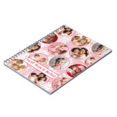 Carnet Best Mom’s Notes | Pink Retro Photo Notebook  (Côté gauche)