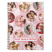 Carnet Best Mom’s Notes | Pink Retro Photo Notebook  (Devant)