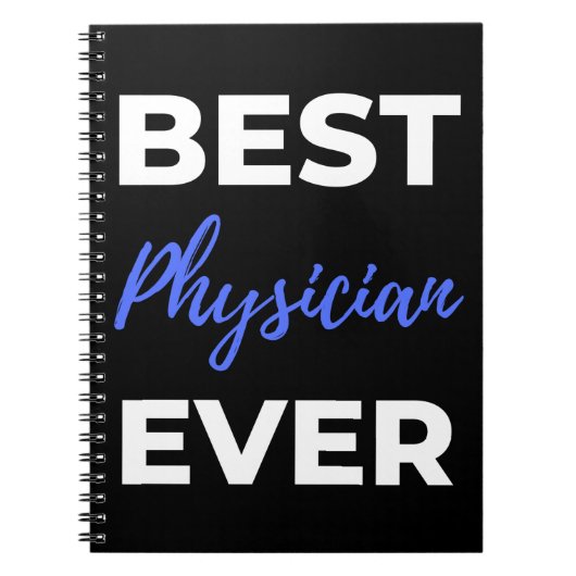 Carnet Best Physician Ever (Devant)