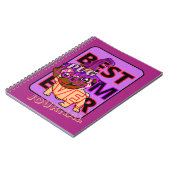 Carnet Best  Pug Mom Ever (Côté gauche)