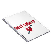 Carnet Best Sellers Valentine Heart Arrow T-Shirt (Côté Droit)