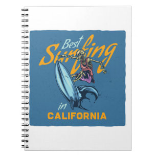 Carnet Best Surfing In California Notebook