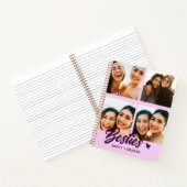 Carnet Bestie personnalisée pour toujours Photo Collage S (Intérieur)