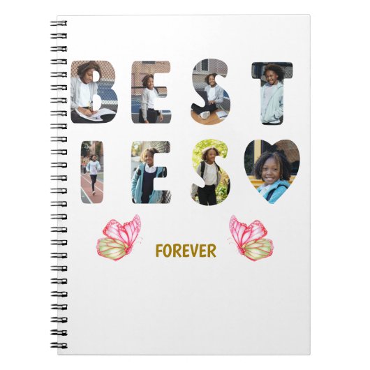 Carnet Besties BFF Friends Forever 8 Photo (Devant)