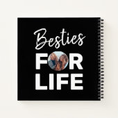 Carnet Besties Moderne BFF Best Friends Photo Fun Anniver (Dos)