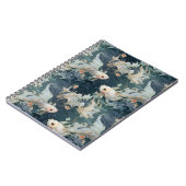 Carnet Bêta poisson bleu blanc (Côté gauche)