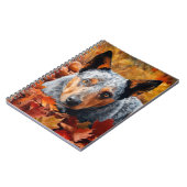 Carnet Bétail australien en automne Feuilles automne Insp (Côté gauche)