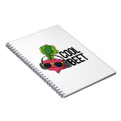 Carnet Betterave cool pun drôle de nourriture Betterave (Côté Droit)