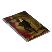 Carnet Betty principale comme Hamlet avant un buste de (Côté Droit)