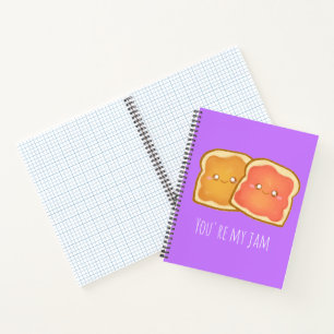 Carnet Beurre D'Arachide Et Jelly De Fraise
