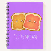 Carnet Beurre D'Arachide Et Jelly De Fraise (Devant)