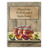 Carnet Beurre de pomme, personnalisable (Devant)