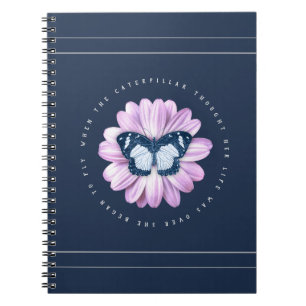 Carnet Beurre mignon sur citation Inspirationnelle Rose D