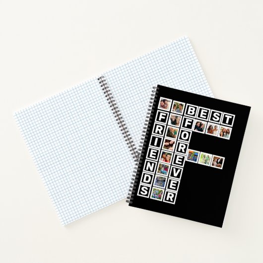 Carnet BFF Best Friends Forever 15 Photo Collage Modèle (Intérieur)