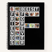 Carnet BFF Best Friends Forever 15 Photo Collage Modèle (Devant)