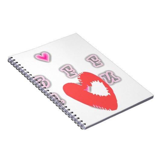 Carnet BFF. Best Friends Forever : I Love You Art Print (Côté Droit)