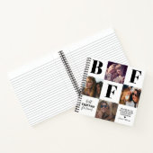 Carnet BFF Besties Photo Collage noir (Intérieur)