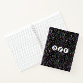 Carnet BFF Doodles - Faux Parties scintillant Motif (Intérieur)