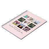 Carnet BFF Photo Collage Jellyfish Octopus Cadeau personn (Côté gauche)