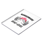 Carnet Bgm Bad Girl II - Skeleton Heart Hands (Côté gauche)